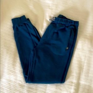 Joggers jean like blue.